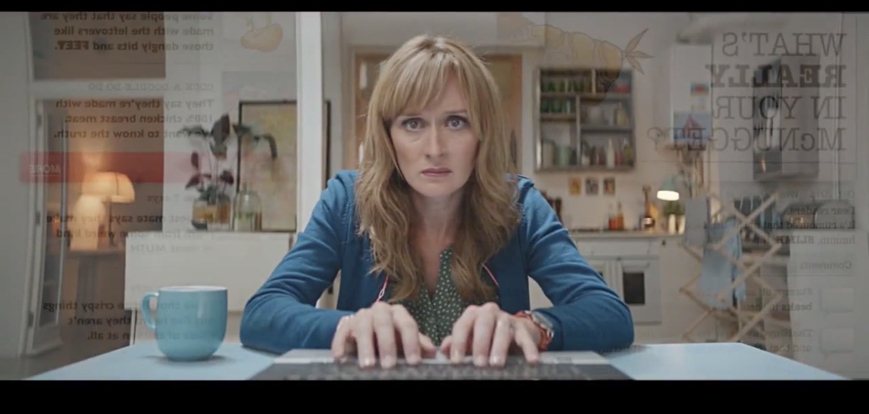 Cara in a McDonald's television commercial